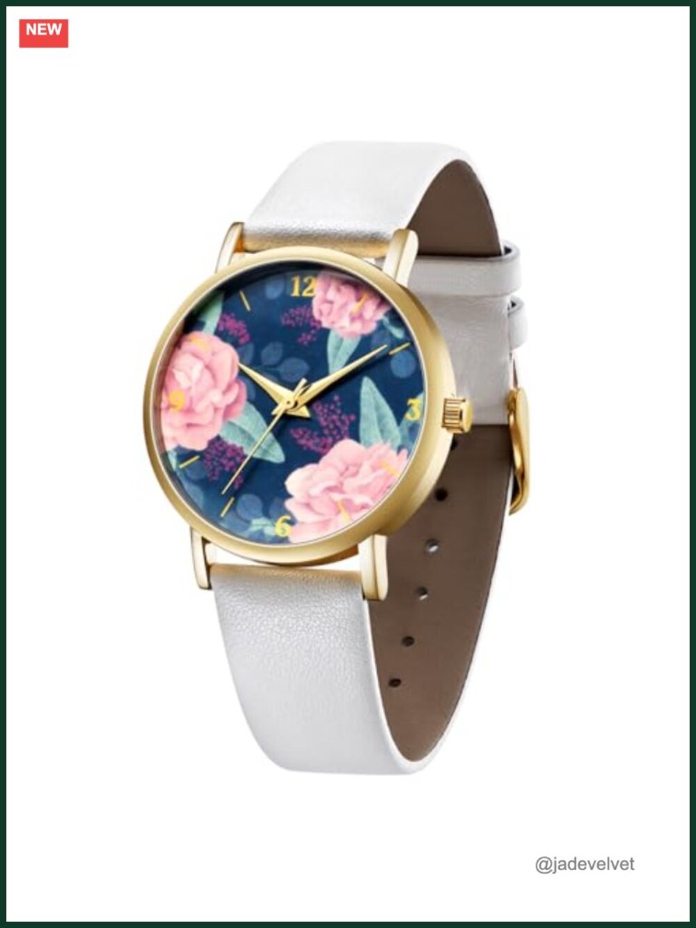 Women's Leather Easy Reader Quartz Watch Small Face Waterproof Casual Date